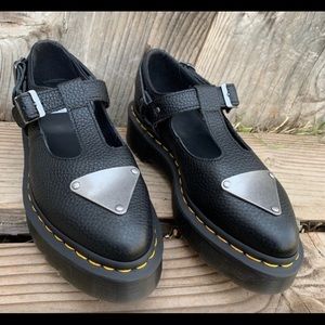 Dr Marten Caidos Leather Pointed-toe Shoe